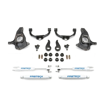 Fabtech 2011 GM SILVERADO/SIERRA 2500HD/3500HD 4WD 4 IN. ULTIMATE SYSTEM SUSPE FTS21108